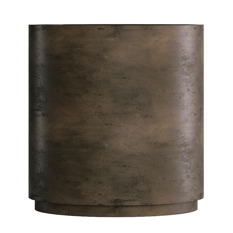 Кашпо CONCRETIKA CYLINDER XL BREZENT GREY высокое 23470 - фото 97929