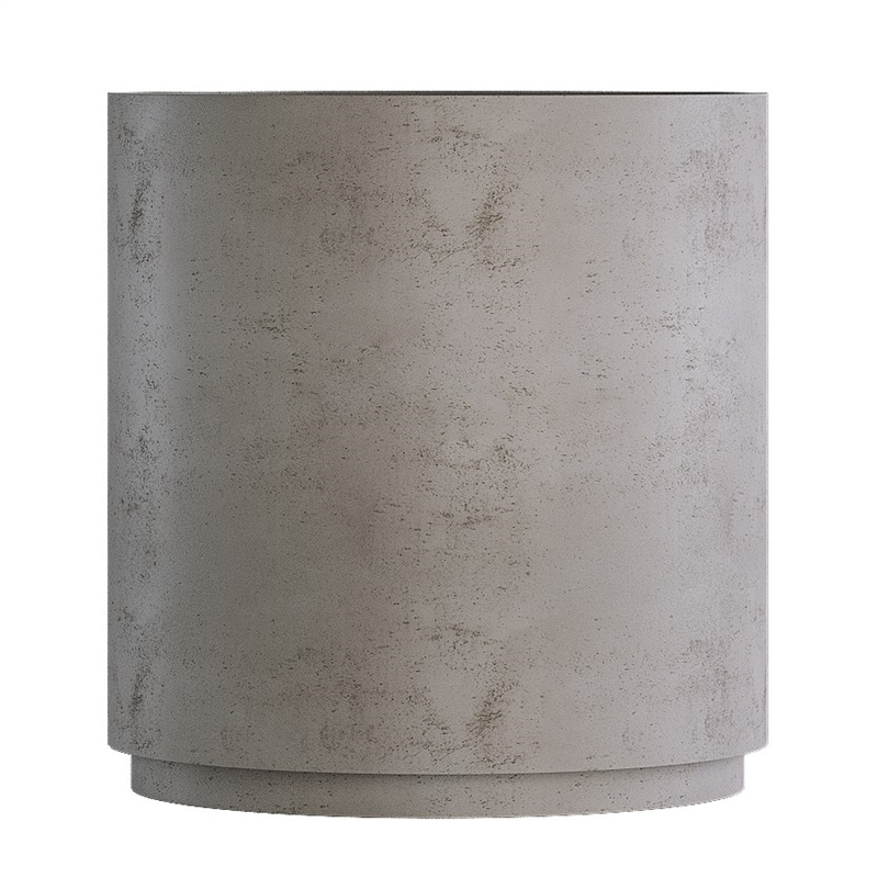 Кашпо CONCRETIKA CYLINDER XL CONCRETE WHITE высокое 23478 - фото 97932