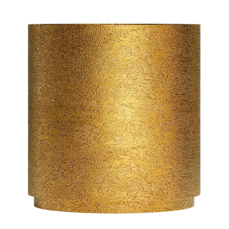 Кашпо CONCRETIKA CYLINDER XL RICH GOLD высокое 38706 - фото 97947
