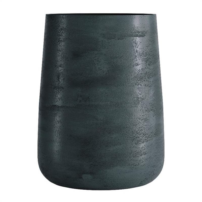 Кашпо CONCRETIKA CONE OCEAN GREEN большое 31445 - фото 98077