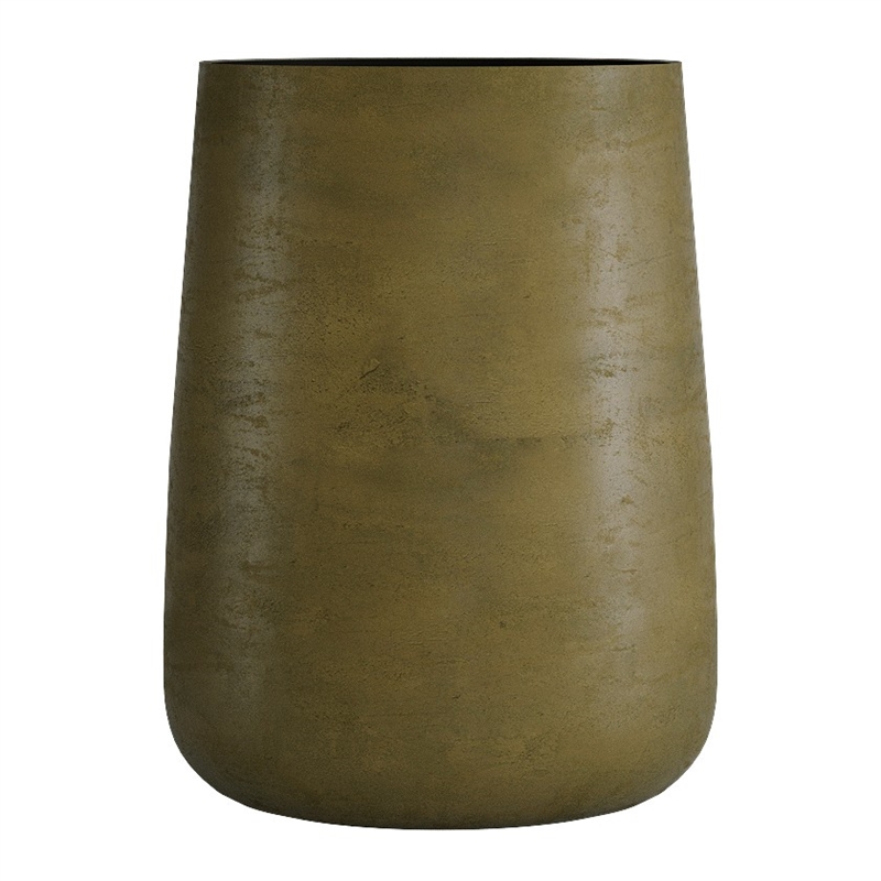 Кашпо CONCRETIKA CONE AVOCADO GREEN большое 31415 - фото 98088