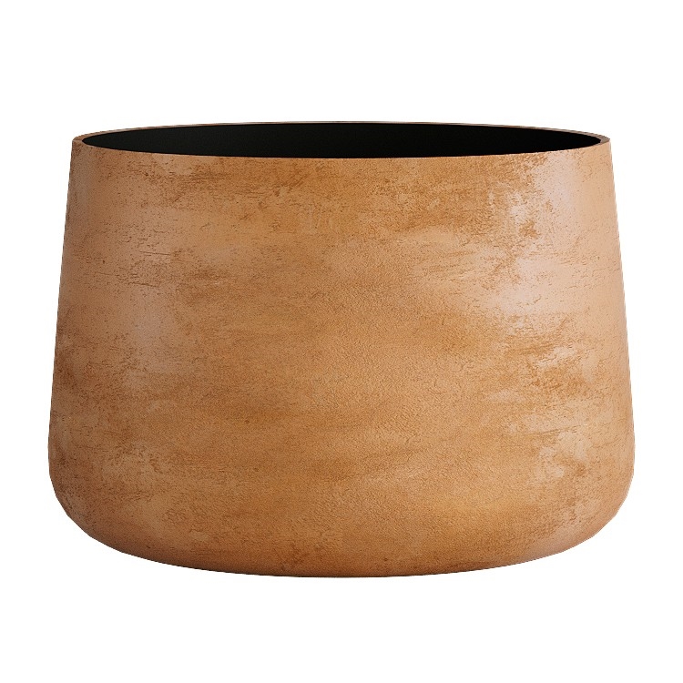 Кашпо CONCRETIKA CONE CLASSIC CLAY низкое 31477 - фото 98132