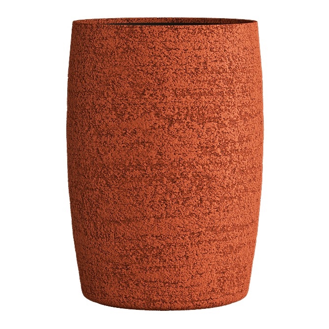 Кашпо CONCRETIKA CIGAR EROSIA CORAL низкое 23029 - фото 98220