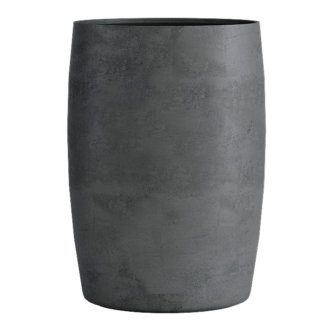 Кашпо CONCRETIKA CIGAR SMOKEY BLUE низкое 23045 - фото 98242