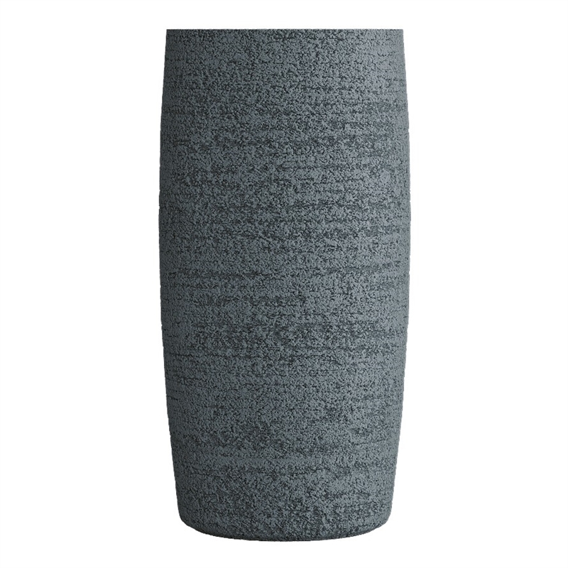 Кашпо CONCRETIKA CIGAR EROSIA GRAY большое 23100 - фото 98275