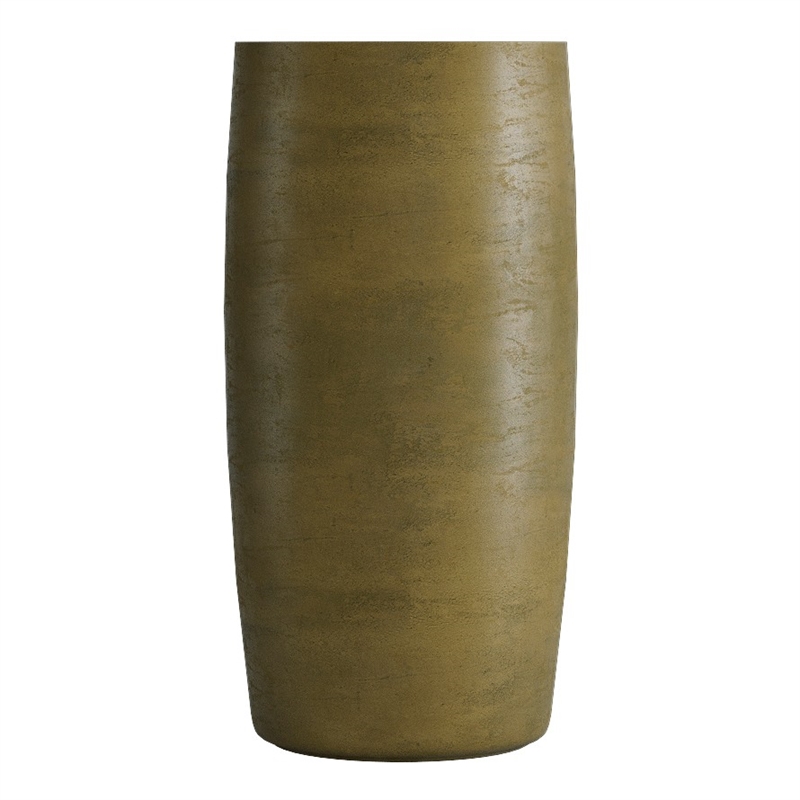 Кашпо CONCRETIKA CIGAR AVOCADO GREEN большое 23083 - фото 98295