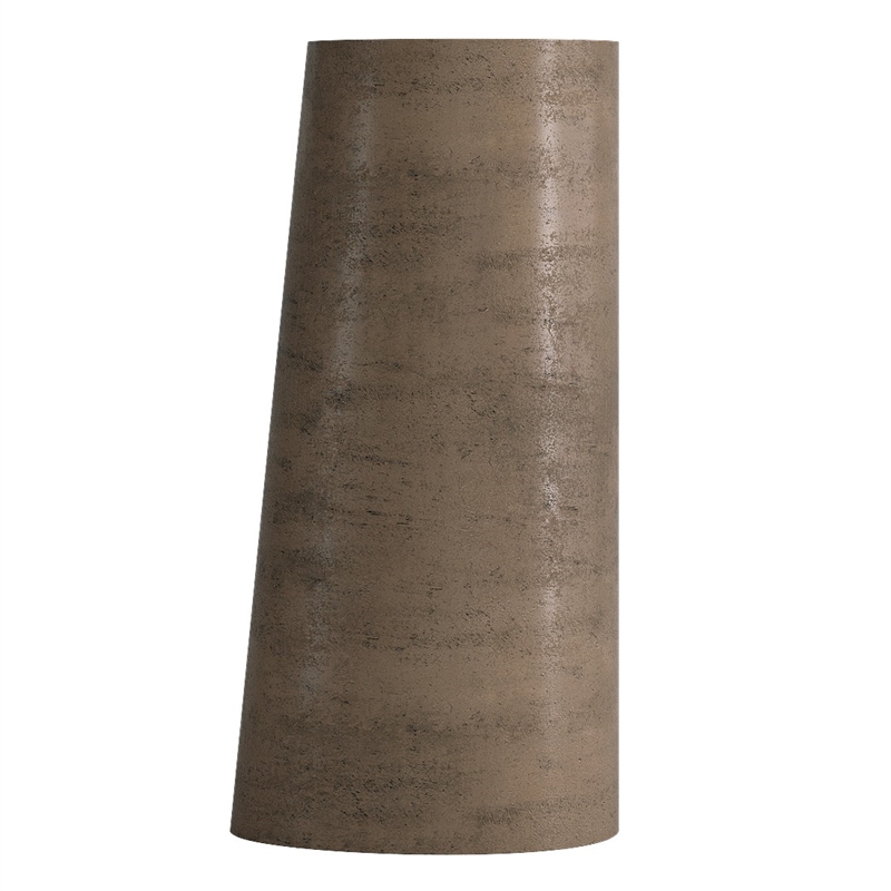 Кашпо CONCRETIKA DUET SMOKEY GREY высокое 31163 - фото 98369