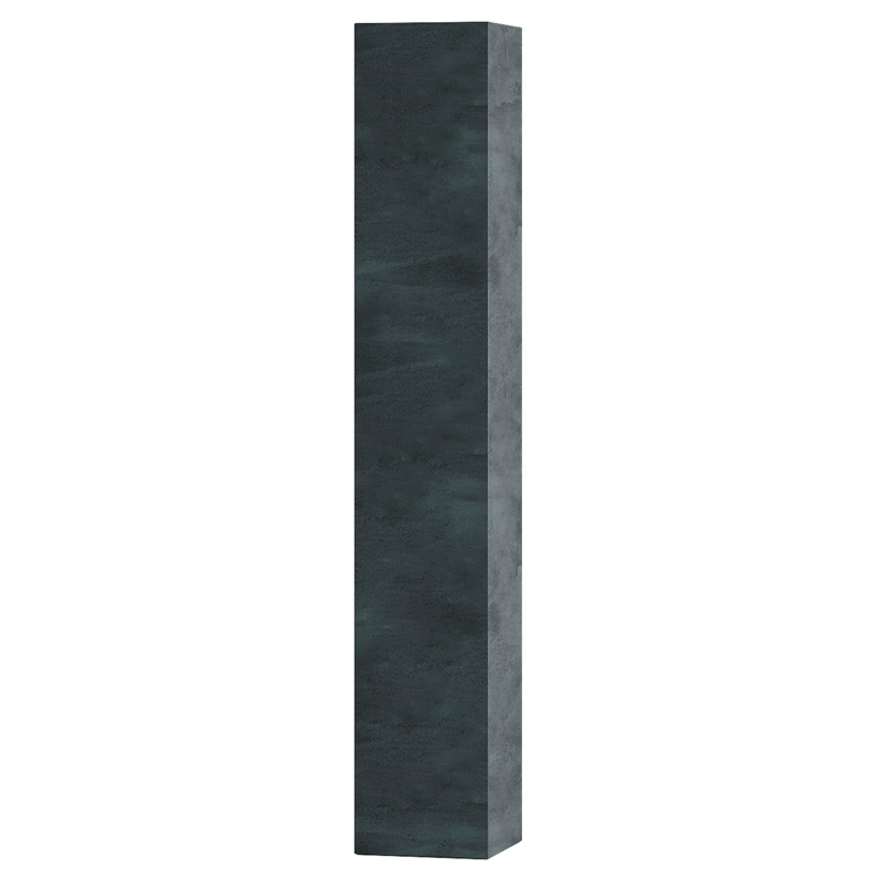 Кашпо CONCRETIKA COLONNA OCEAN GREEN высокое 23596 - фото 98450