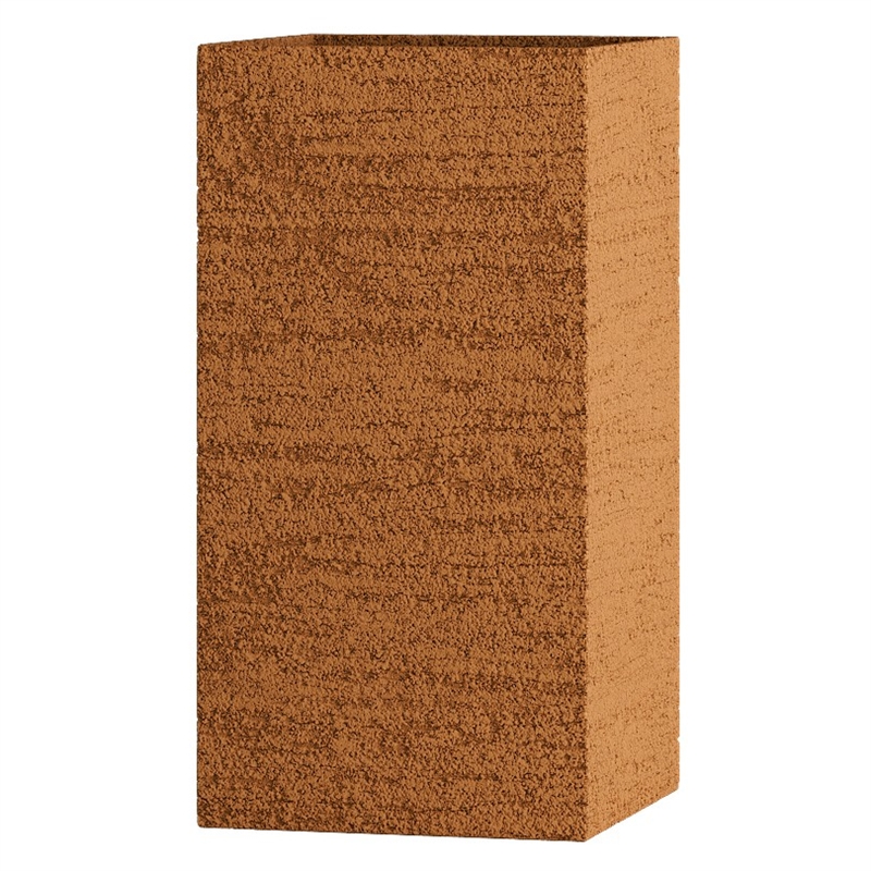 Кашпо CONCRETIKA COLONNA EROSIA OCHRE низкое 23660 - фото 98482