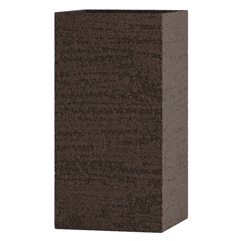 Кашпо CONCRETIKA COLONNA EROSIA низкое 23655 - фото 98484