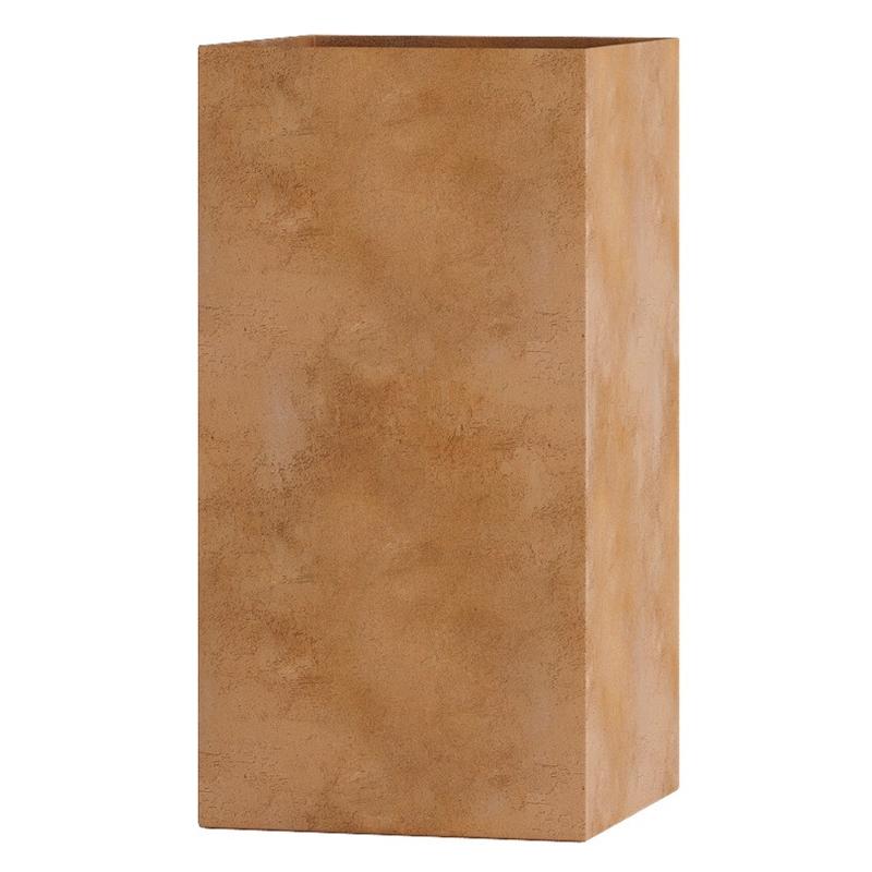 Кашпо CONCRETIKA COLONNA CLASSIC CLAY низкое 23646 - фото 98491