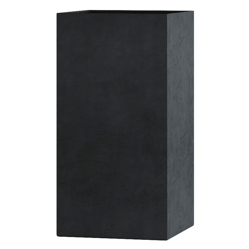 Кашпо CONCRETIKA COLONNA ANTRACITE низкое 23641 - фото 98497