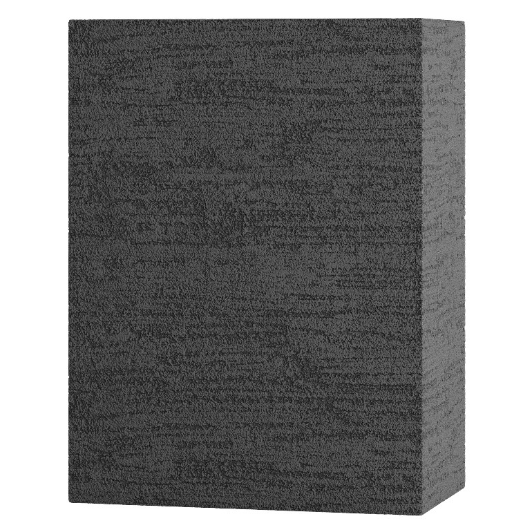 Кашпо CONCRETIKA DIVIDER EROSIA BLACK высокое 23796 - фото 98566