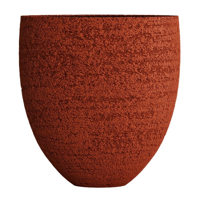 Кашпо CONCRETIKA BARREL EROSIA CORAL низкое 23134 - фото 98655