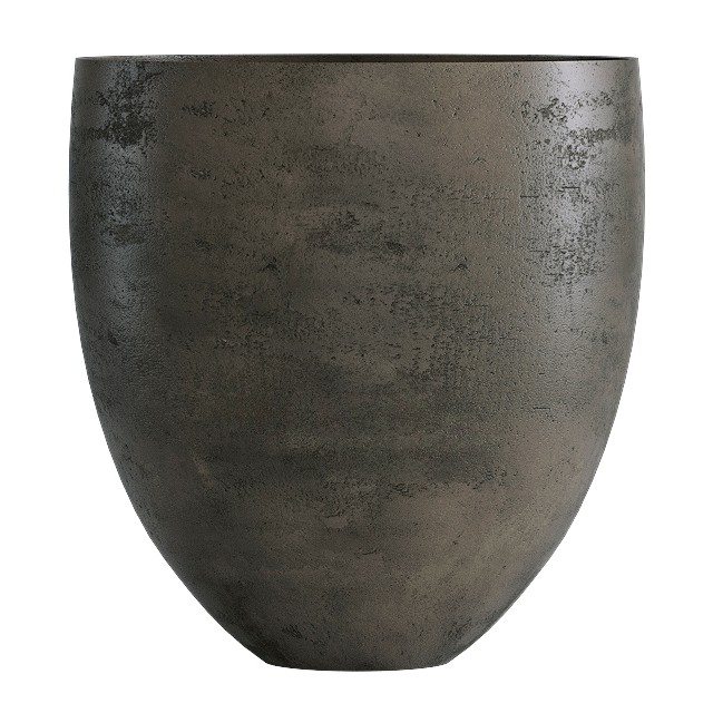 Кашпо CONCRETIKA BARREL BREZENT GREY низкое 23121 - фото 98686