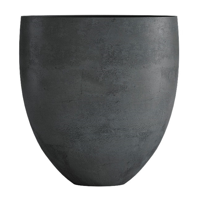 Кашпо CONCRETIKA BARREL SMOKEY BLUE низкое 23150 - фото 98691
