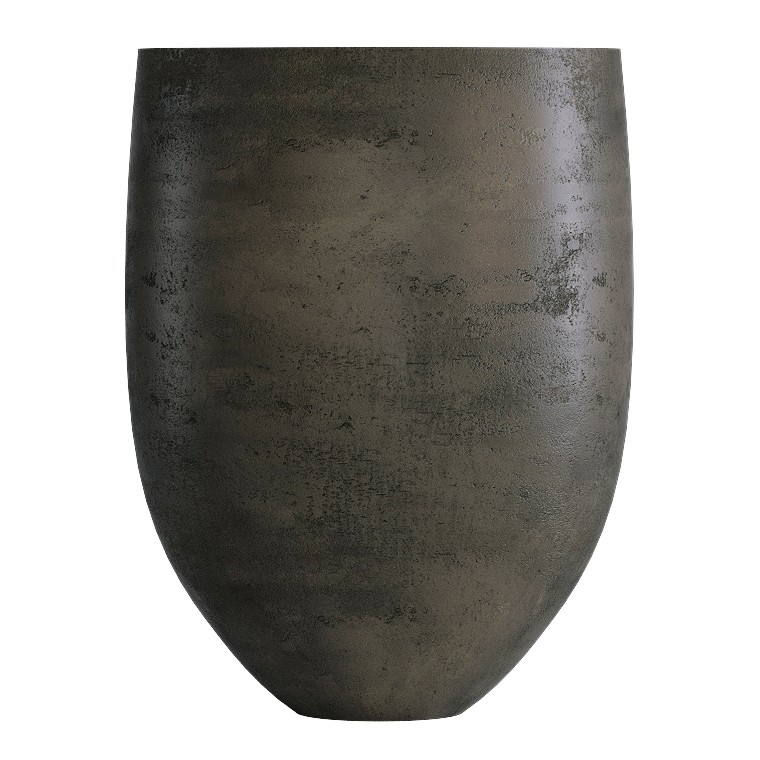 Кашпо CONCRETIKA BARREL BREZENT GREY 23156 - фото 98728