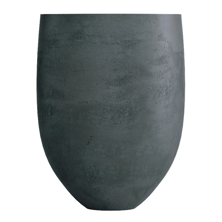 Кашпо CONCRETIKA BARREL SMOKEY BLUE 23185 - фото 98733