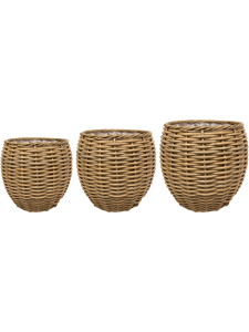 Кашпо Jet pot (set of 3) (Nieuwkoop Europe) 39618