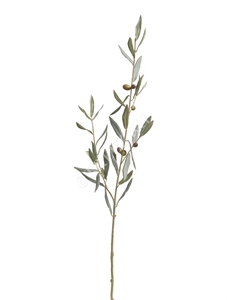 Ветвь оливы интерьерная с плодами (серия Prime) (искусственная) Treez Collection 39648