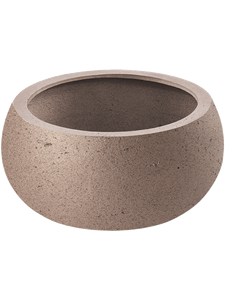 Кашпо Grigio low balloon metallic (Nieuwkoop Europe) 40447