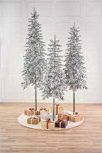 Ель искусственная заснеженная "Королева Тянь Шаня" (ПЭ), D50xH180 см 41229