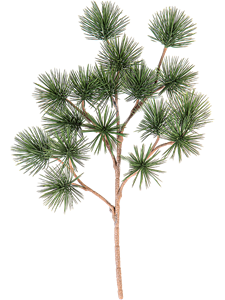 Ветка сосны бонсай (искусственная) Nieuwkoop Europe 41395