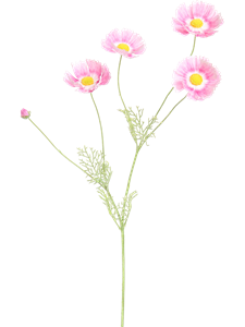 Космея розовая (искусственная) Nieuwkoop Europe 41433