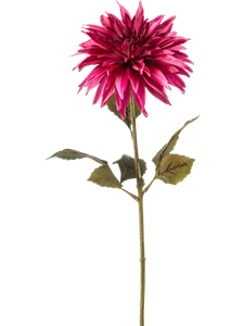 Георгин цветок розовый (искусственный) Nieuwkoop Europe 41436