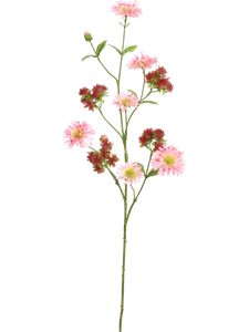 Георгин цветок светло-розовый (искусственный) Nieuwkoop Europe 41438