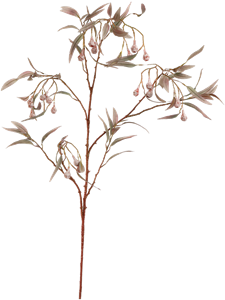 Эвкалипт ветка красная (искусственная) Nieuwkoop Europe 41474