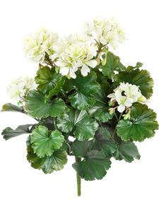 Герань куст кремовый (uv) (искусственный) Nieuwkoop Europe, 41509 41509