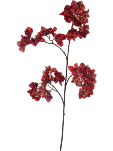 Бугенвиллия ветка красная (искусственная) Nieuwkoop Europe 41546