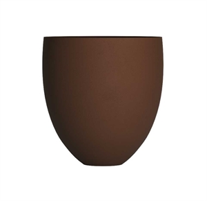 Кашпо CONCRETIKA БАРРЕЛЬ БРАУН низкое 43918