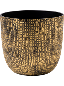 Кашпо Capi made with skin planter ball black 45275