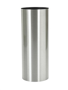 Кашпо Parel column stainless steel brushed on felt high 1.2mm (Superline)