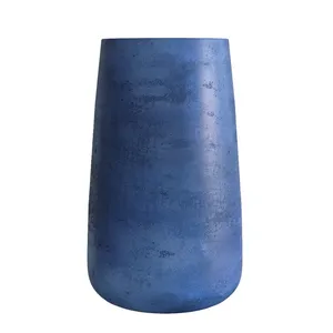 Кашпо CONCRETIKA CONE BLUEBERRY высокое 22583