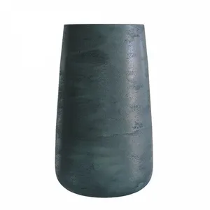 Кашпо CONCRETIKA CONE OCEAN GREEN высокое 22625