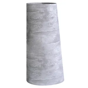 Кашпо CONCRETIKA DUET CONCRETE GREY LIGHT высокое 22774