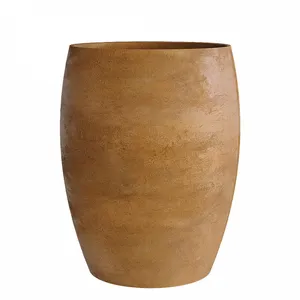 Кашпо CONCRETIKA OVAL CLASSIC CLAY 22804