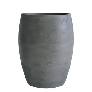 Кашпо CONCRETIKA OVAL SMOKEY BLUE 22832