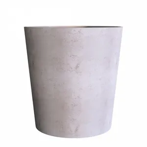 Кашпо CONCRETIKA CRATER CONCRETE WHITE большое 22985