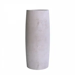 Кашпо CONCRETIKA CIGAR CONCRETE WHITE 23059