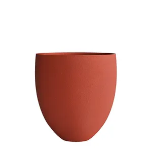 Кашпо CONCRETIKA BARREL TERRACOTTA низкое 23151