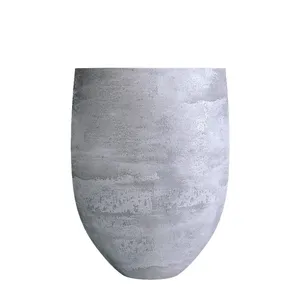 Кашпо CONCRETIKA BARREL CONCRETE GREY LIGHT 23162