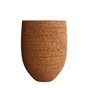 Кашпо CONCRETIKA BARREL EROSIA OCHRE 23171