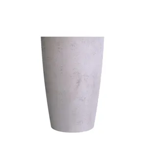 Кашпо CONCRETIKA CONUS CONCRETE WHITE 23269