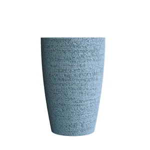 Кашпо CONCRETIKA CONUS EROSIA BLUE 23273