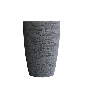 Кашпо CONCRETIKA CONUS EROSIA GRAY 23275