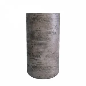 Кашпо CONCRETIKA TOPPER CONCRETE GREY DARK высокое 23406